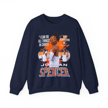 Jordan Spencer Featured Quote Crewneck Sweatshirt
