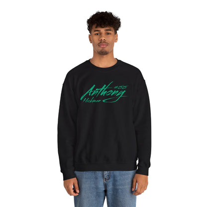 Anthony Hickman Cursive Name & Number Crewneck Sweatshirt