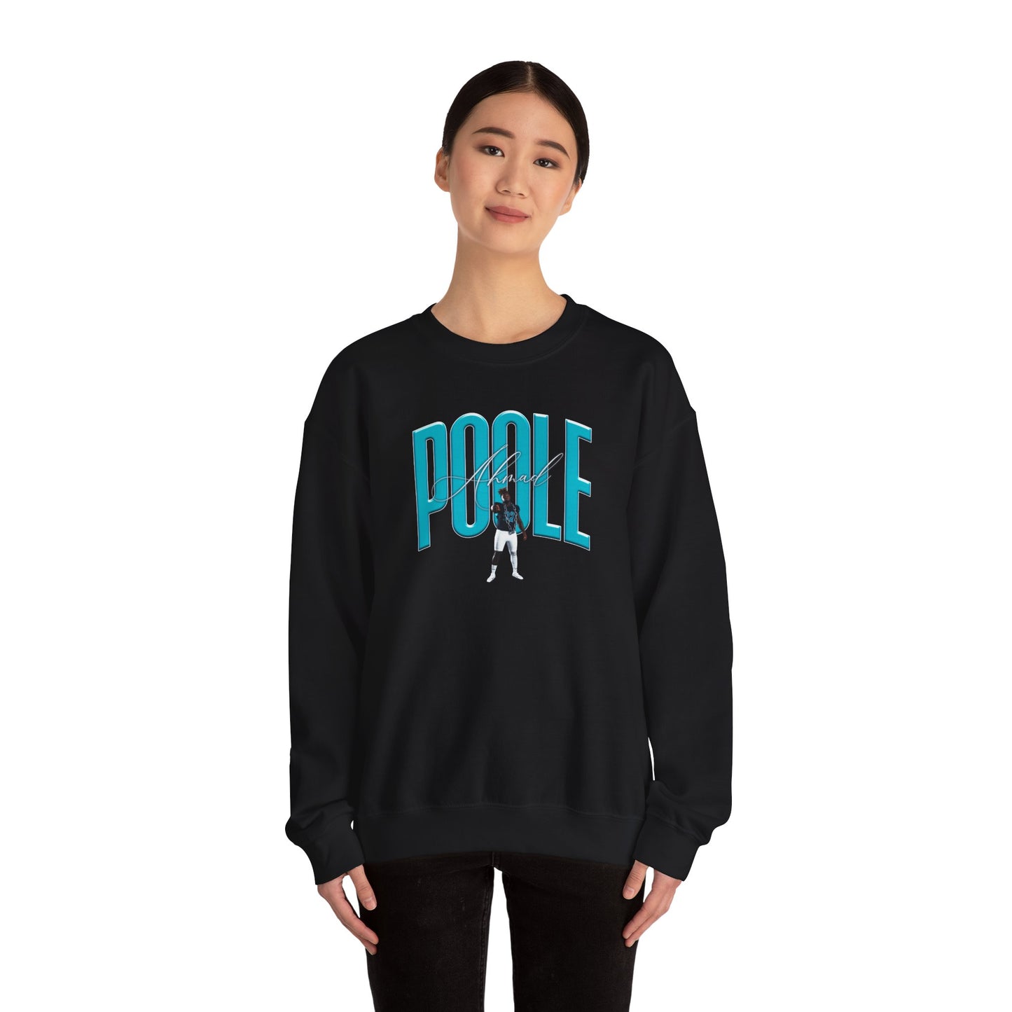Ahmad Poole Big Last Name Crewneck Sweatshirt