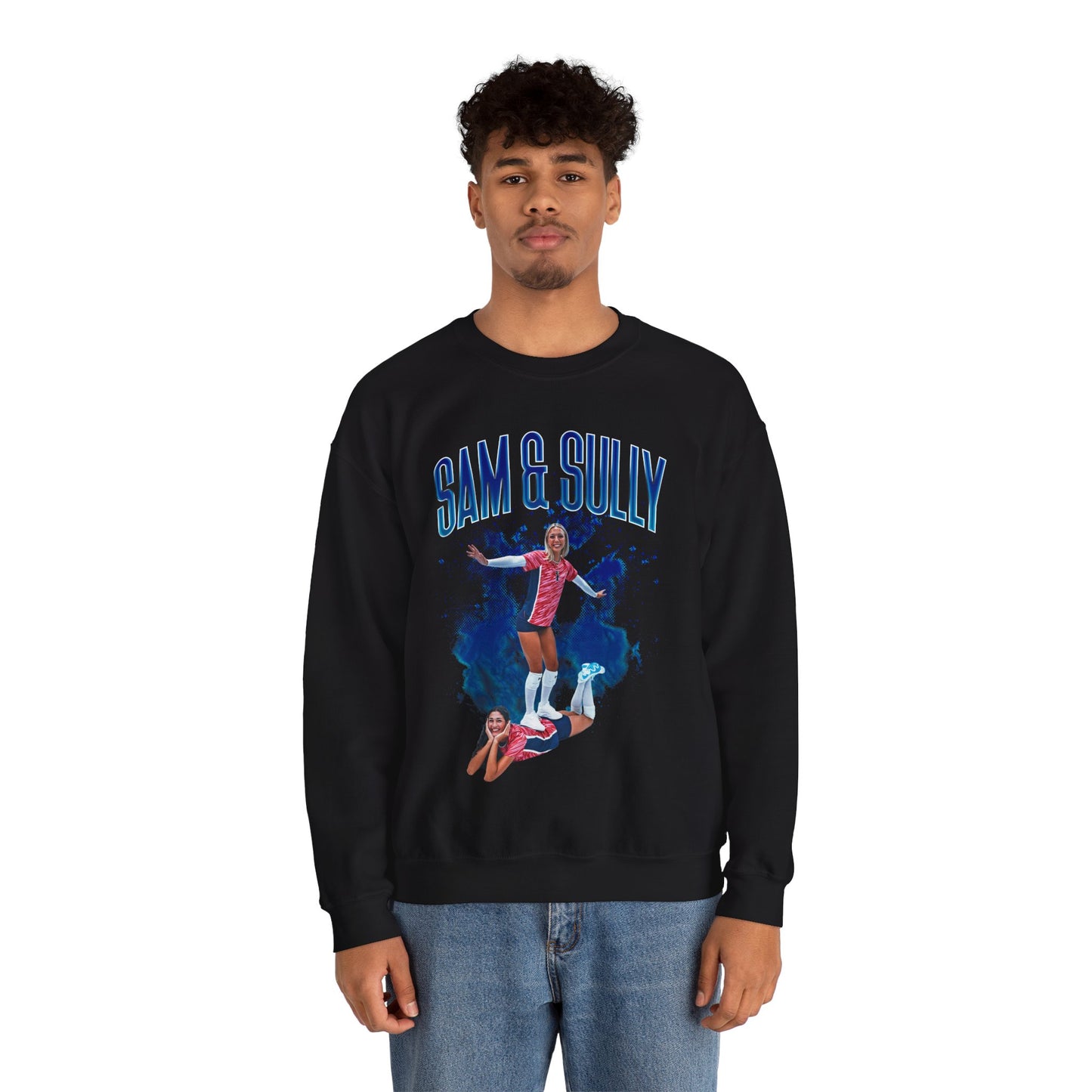 Sam & Sully Surfing Crewneck Sweatshirt