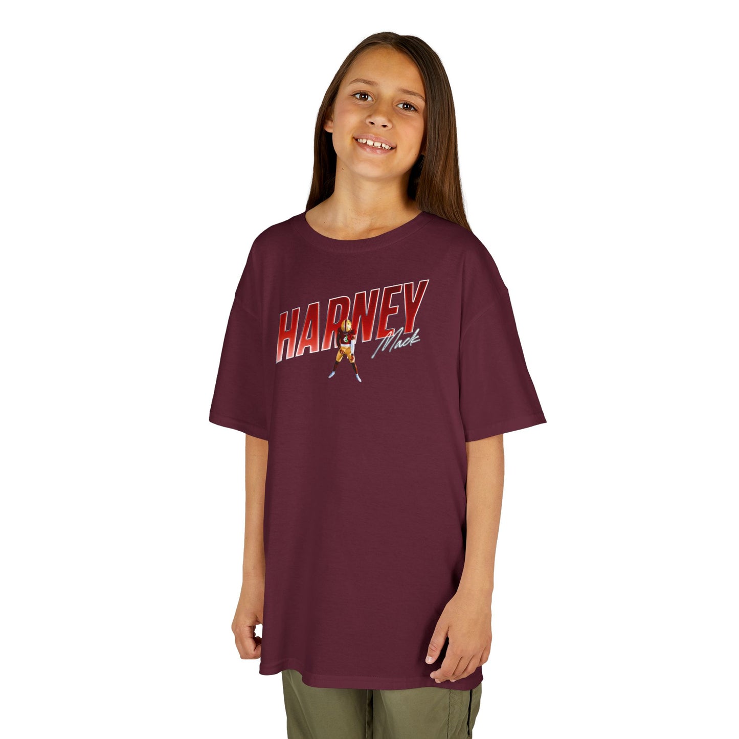 Mack Harney Cursive Combo Colored Kids Tee