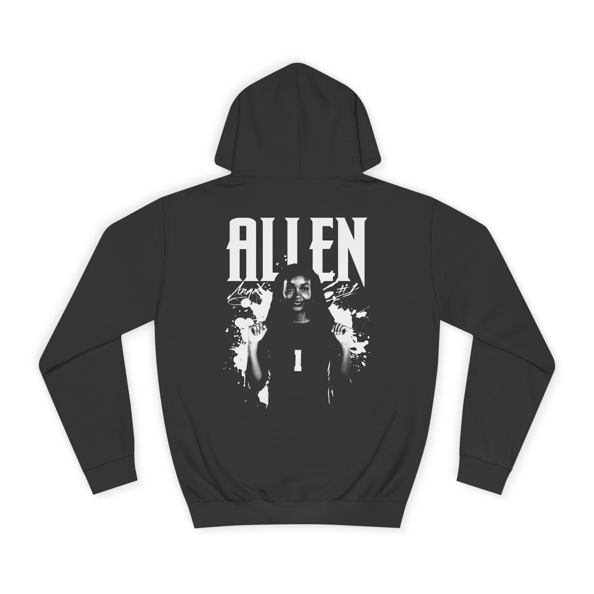 Angel Allen Vintage Blackout Premium Hoodie