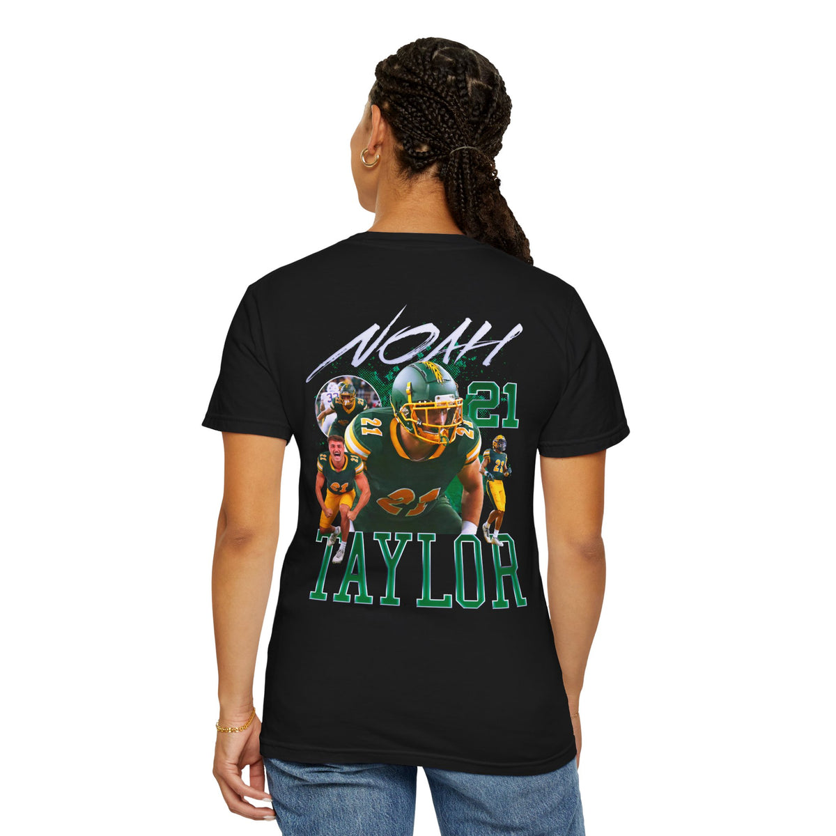 Noah Taylor Logo Front & Back Premium Tee