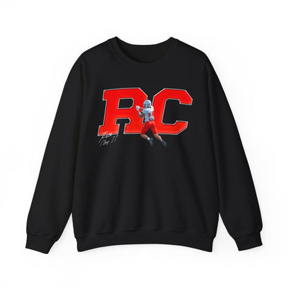 Rico Clay II Big Initials Colored Crewneck Sweatshirt