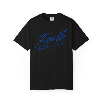 Ronell Willis Jr. Cursive Name & Number Premium Tee