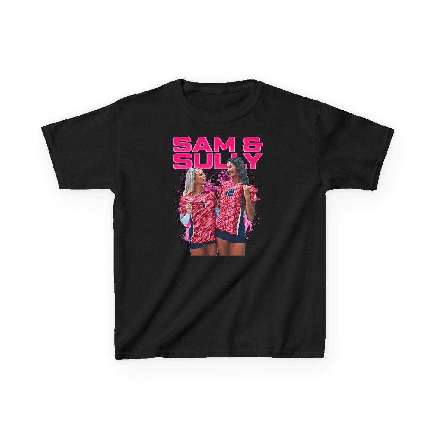 Sam & Sully Pink Kids Tee