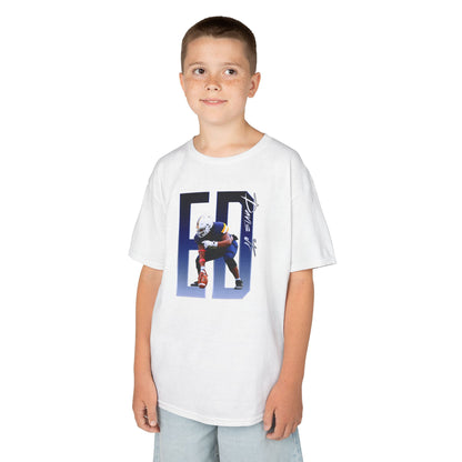 Erick Davis Jr. Player Icon Initials Kids Tee