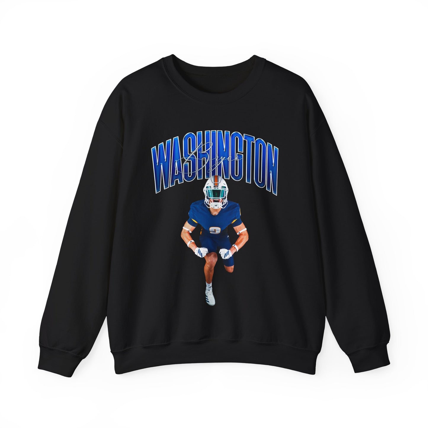 Bryce Washington Curved Combo Colored Crewneck Sweatshirt