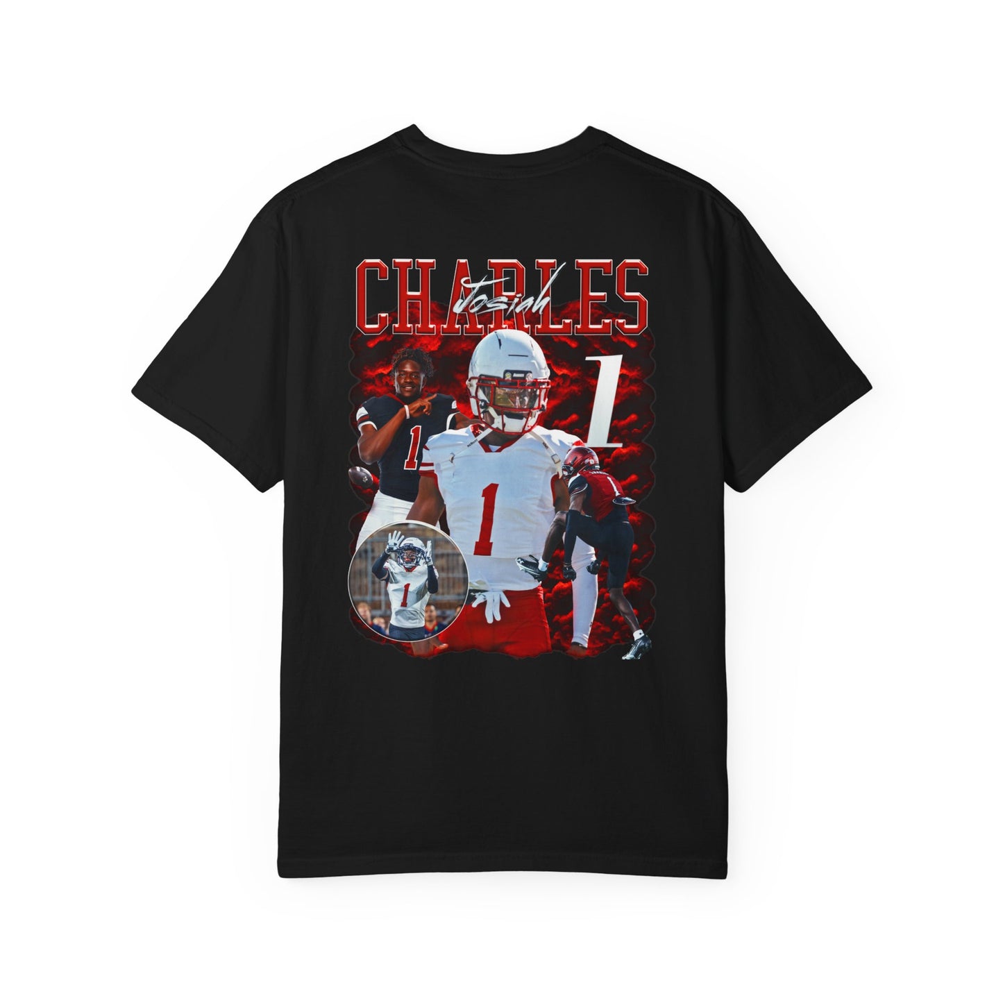 Josiah Charles Logo Front & Back Premium Tee