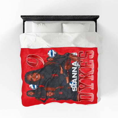 Sianna Dykes 60"-80" Plush Blanket