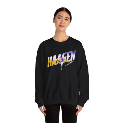 Ian Haagen Cursive Combo Colored Crewneck Sweatshirt