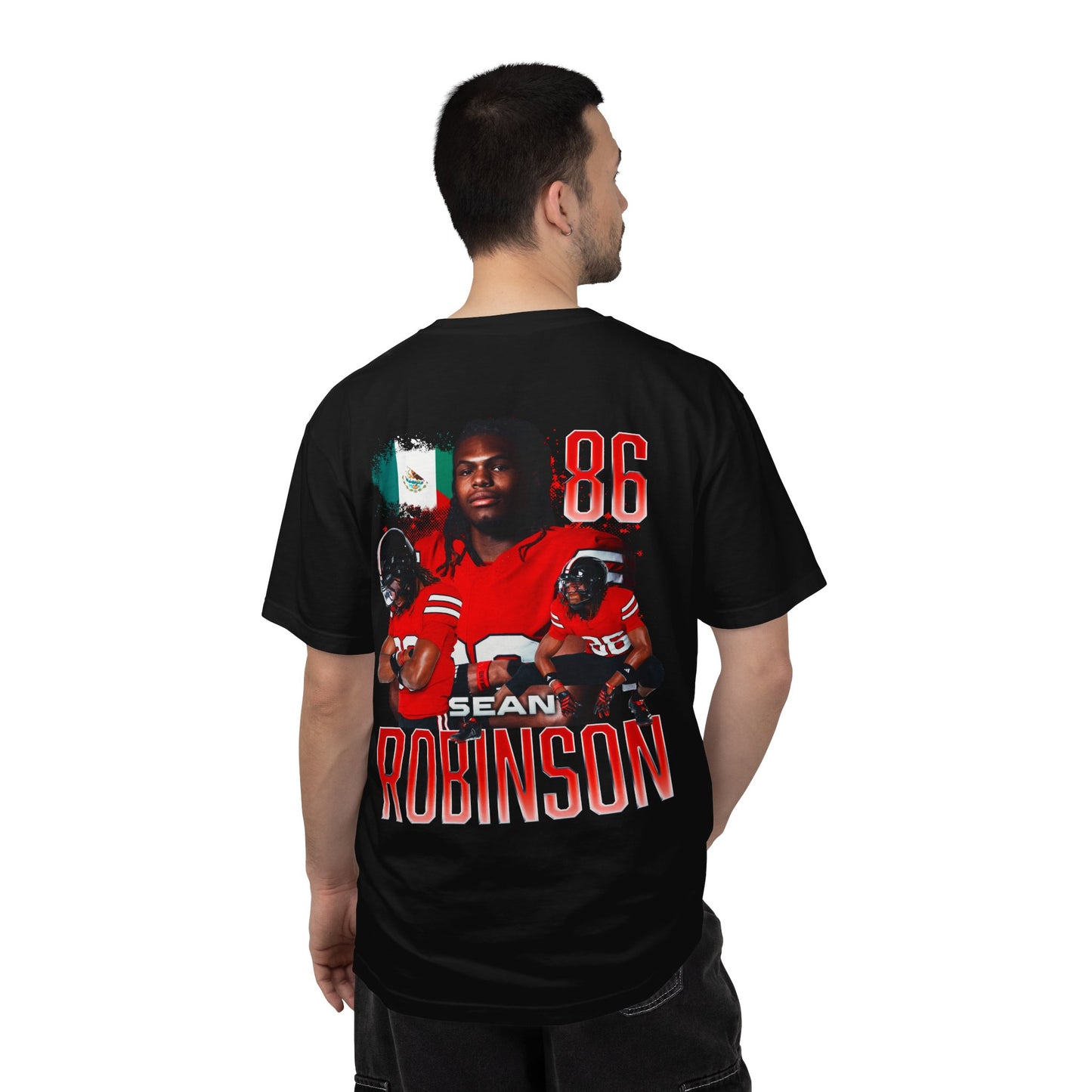Sean Robinson Logo Front & Back Premium Tee