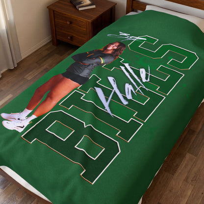 Halle Bills 60"-80" Plush Blanket