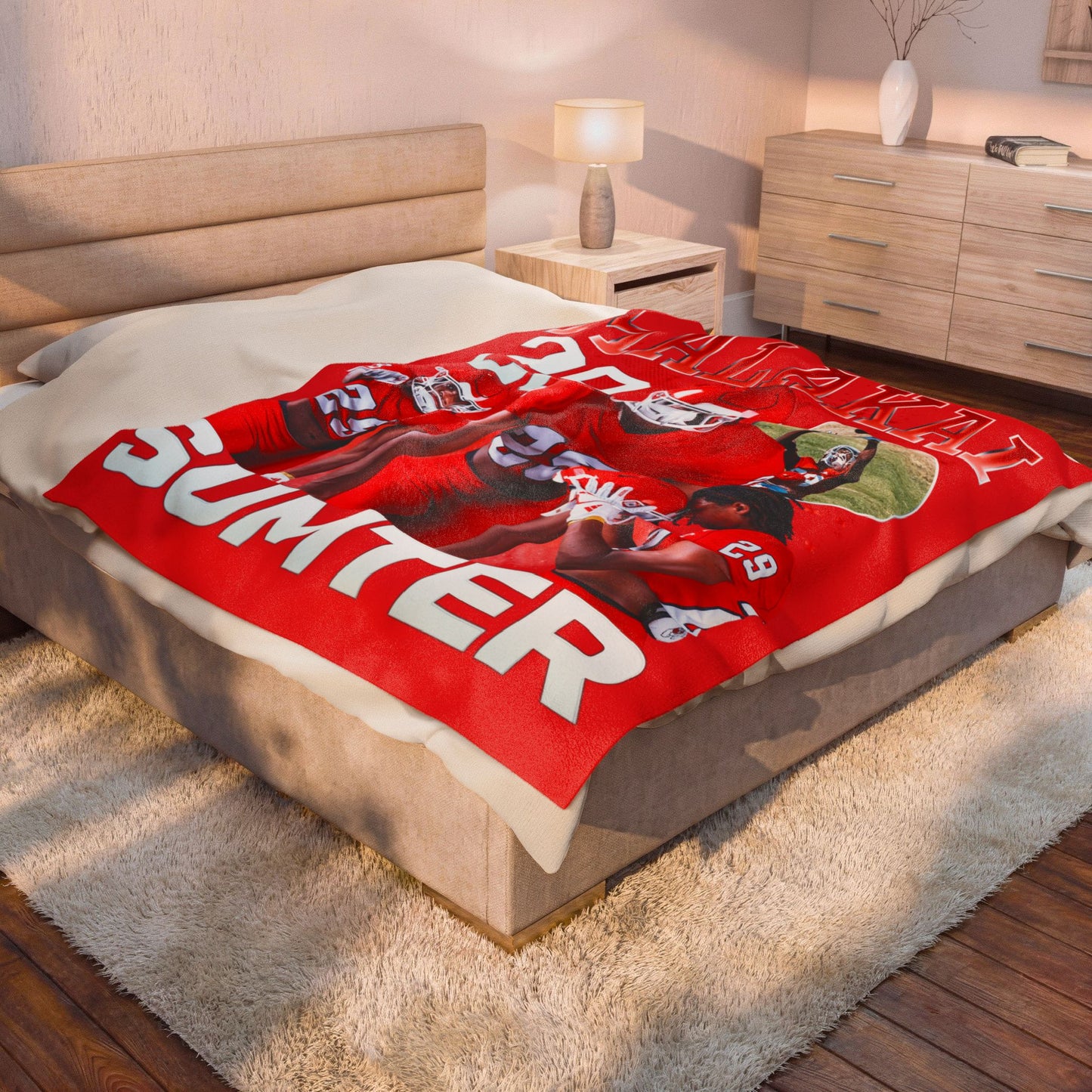 Malakai Sumter 60"-80" Plush Blanket