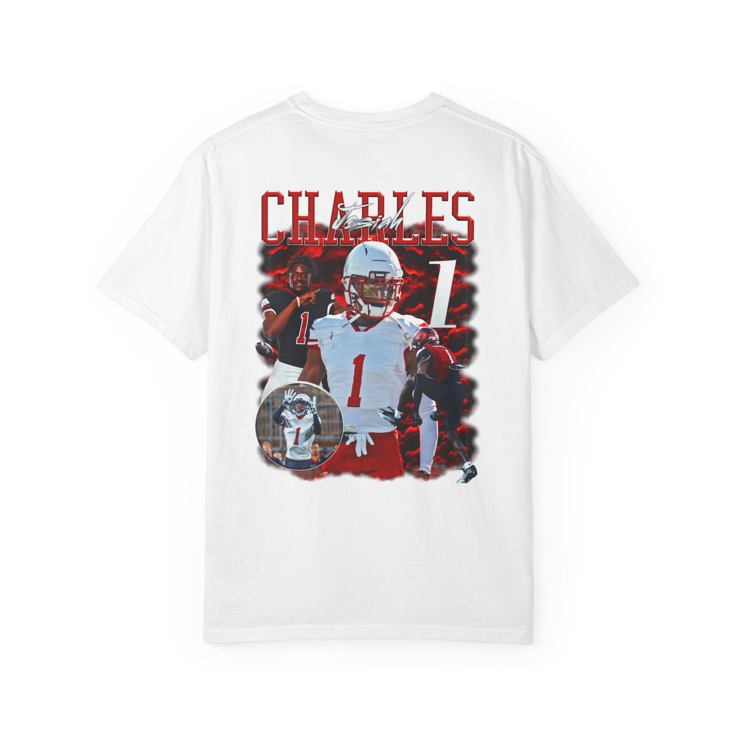 Josiah Charles Logo Front & Back Premium Tee