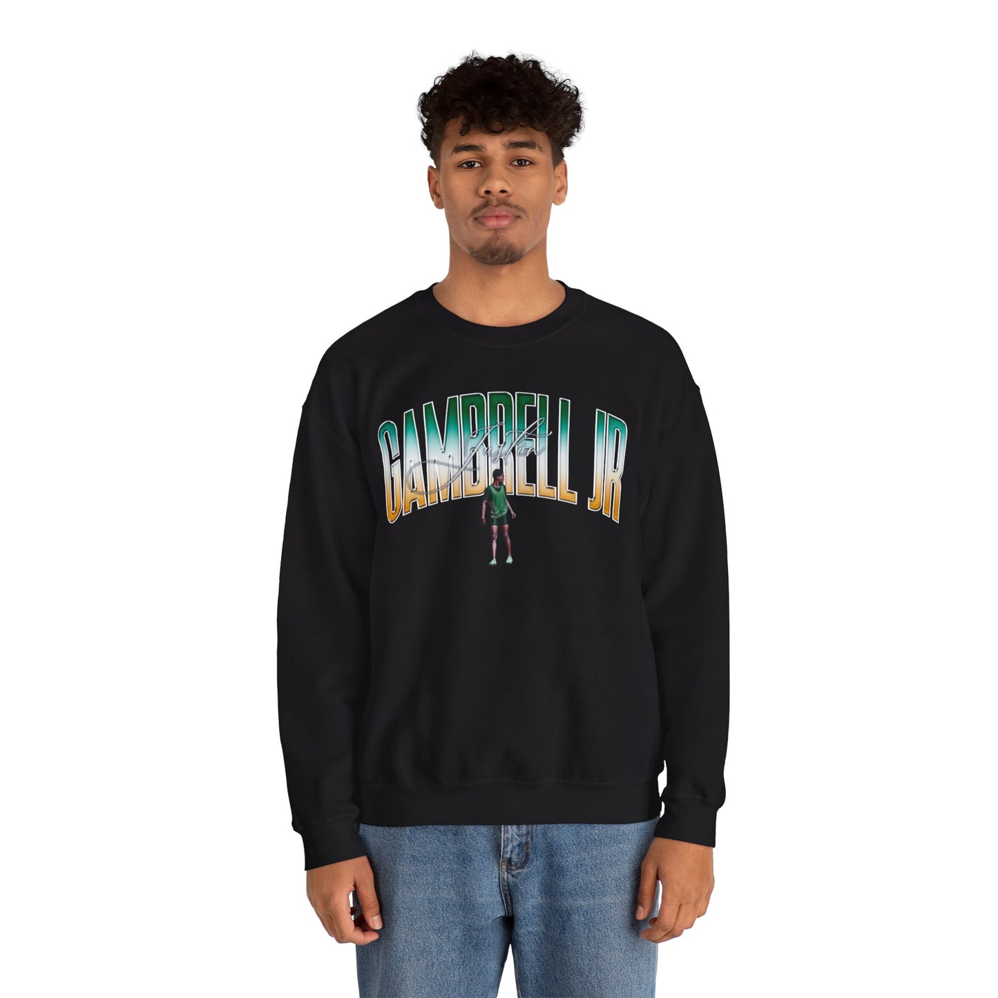 Justin Gambrell Jr. Big Last Name Crewneck Sweatshirt