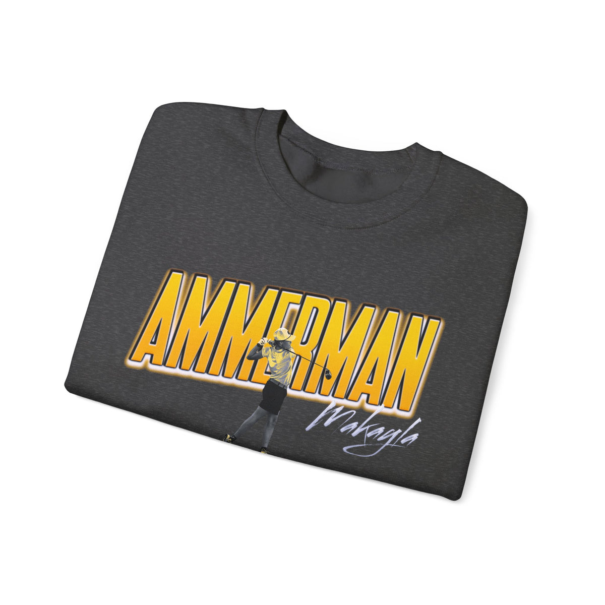 Makayla Ammerman Cursive Combo Colored Crewneck Sweatshirt