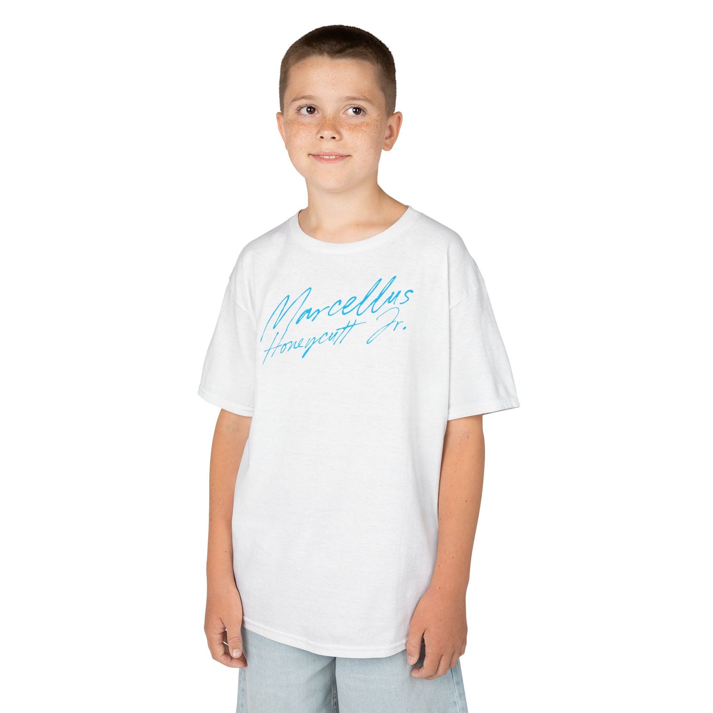 Marcellus Honeycutt Jr. Cursive Kids Tee