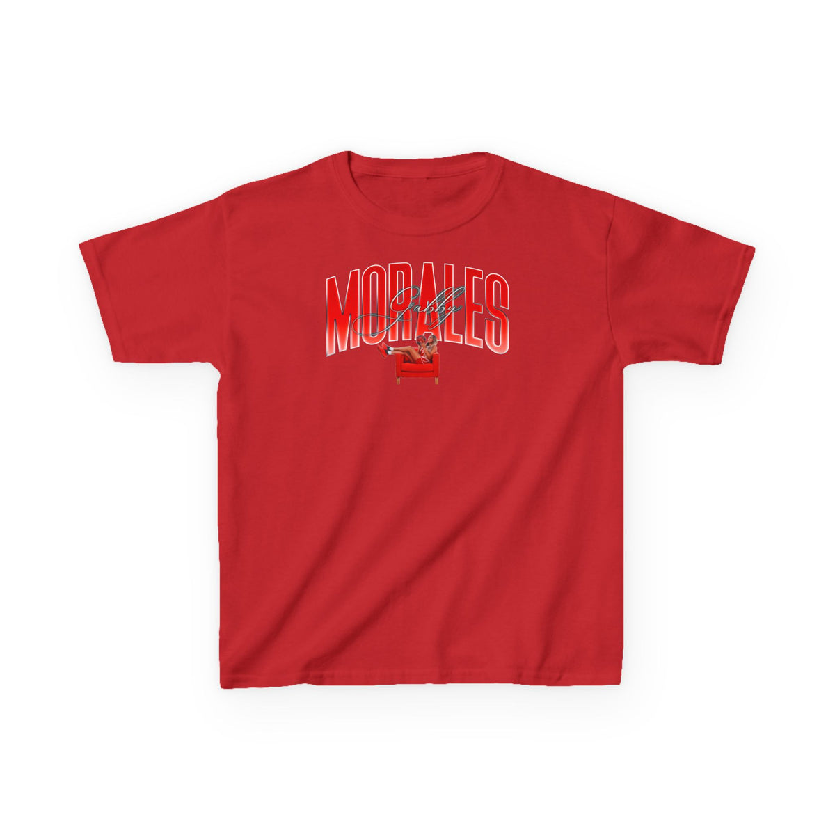 Gabby Morales Big Last Name Kids Tee