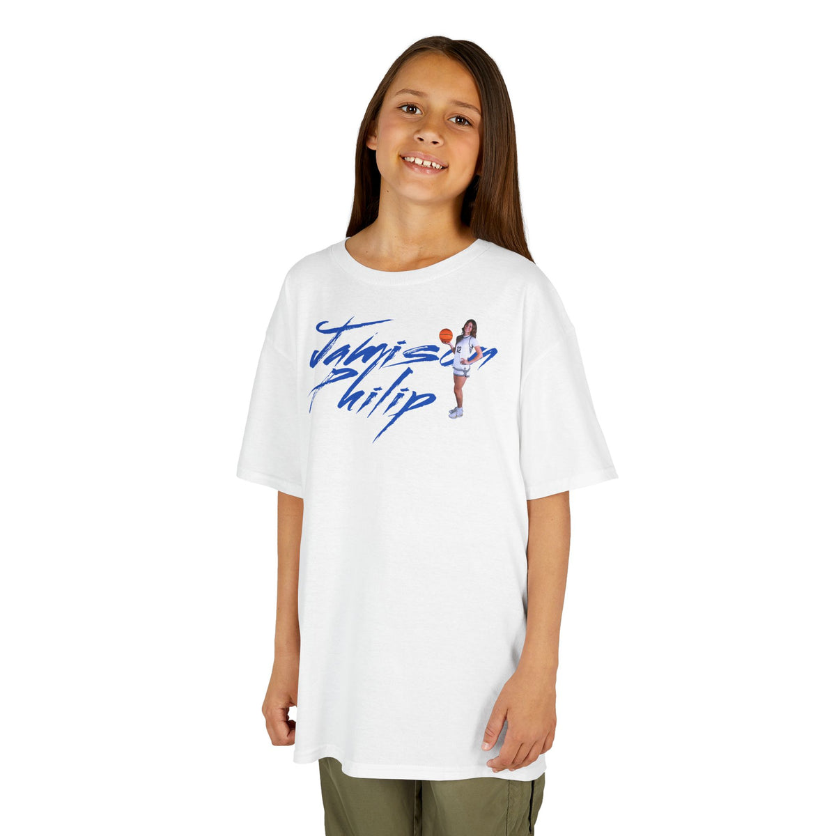 Jamison Philip Cursive Kids Tee