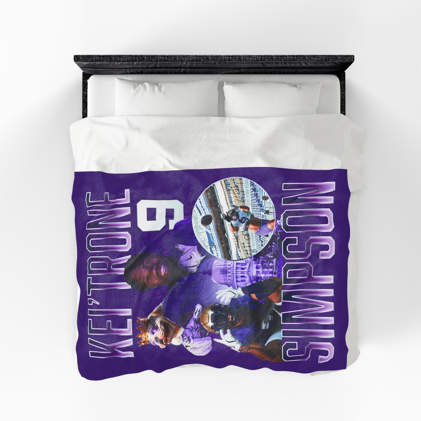 Kei'Trone Simpson 60"-80" Plush Blanket