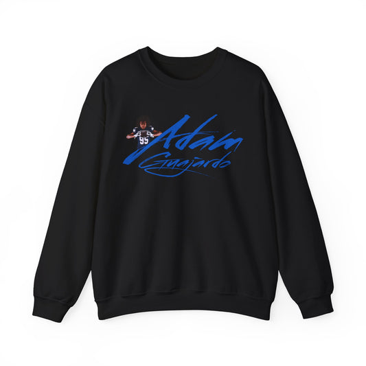 Adam Guajardo Cursive Name & Number Crewneck Sweatshirt