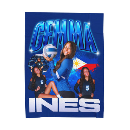 Gemma Ines 60"-80" Plush Blanket