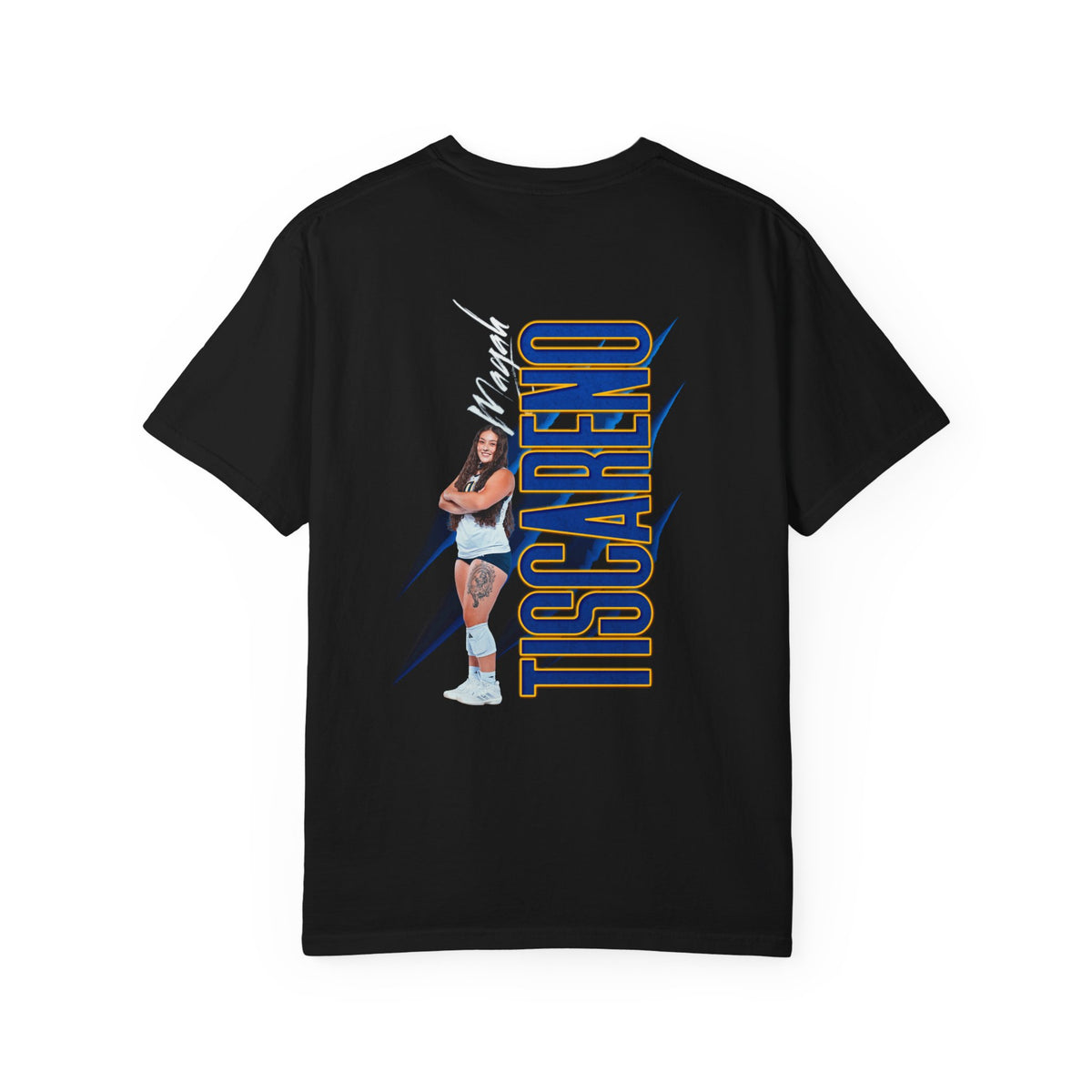 Mayah Tiscareno Logo Front & Back Premium Tee