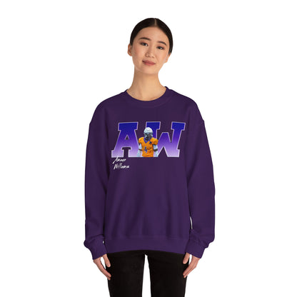 Amaun Williams Big Initials Crewneck Sweatshirt