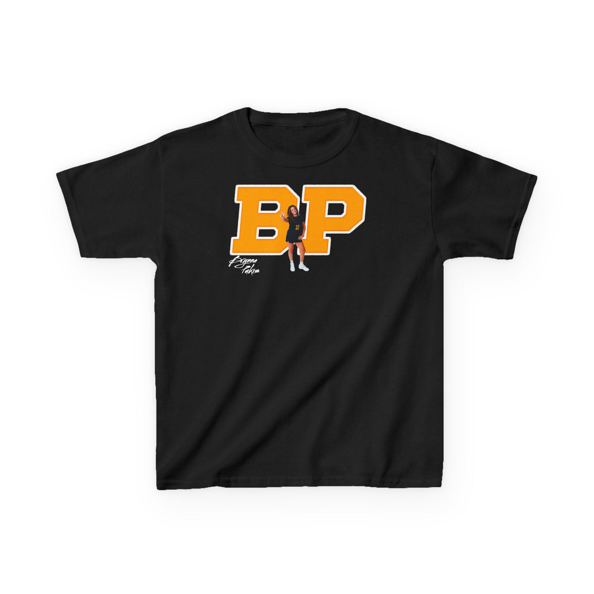 Brynna Pukis Big Initials Kids Tee