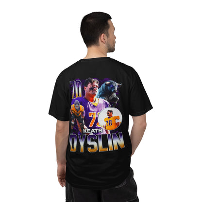 Keats Dyslin Logo Front & Back Premium Tee
