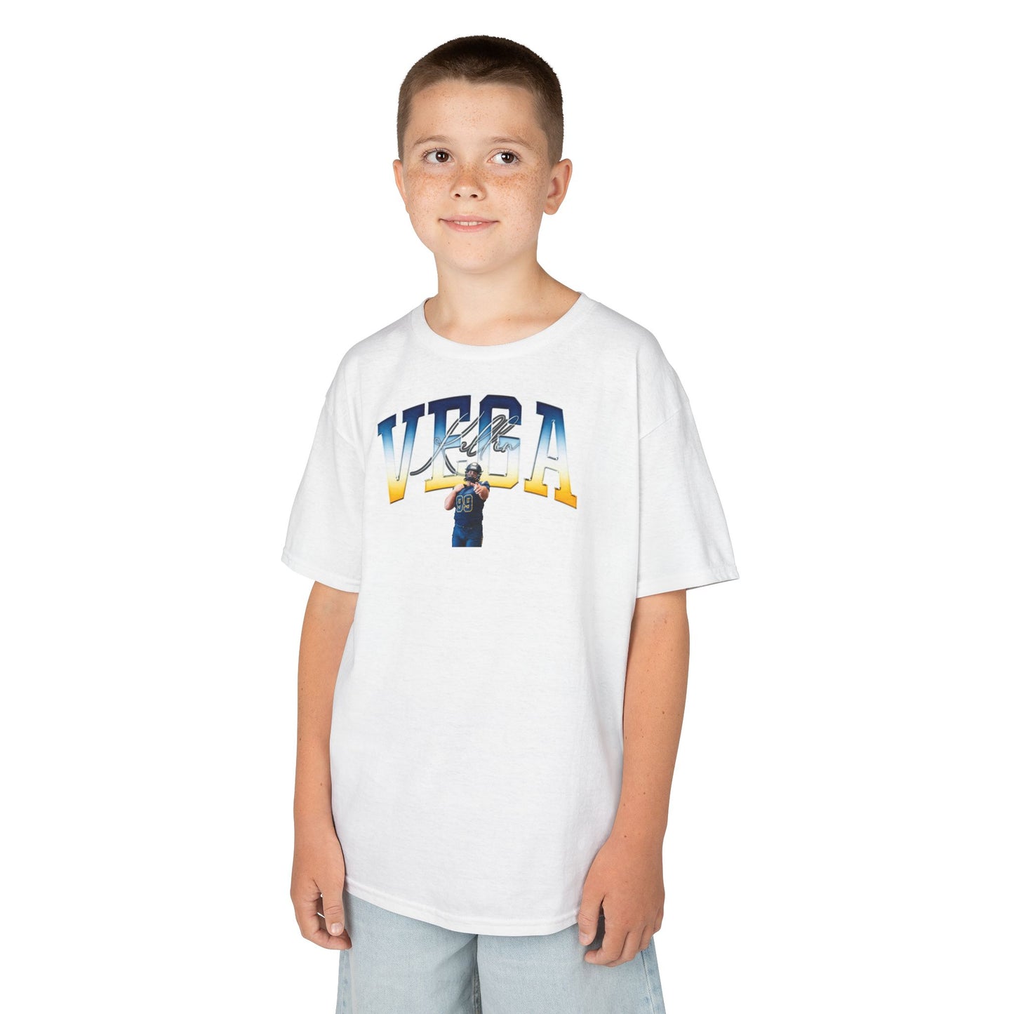 Kellen Vega Big Last Name Kids Tee