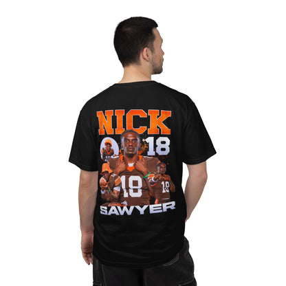 Nick Sawyer Logo Front & Back Premium Tee