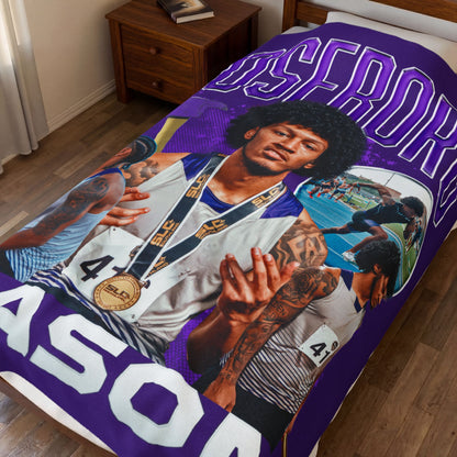Mason Roseboro 60"-80" Plush Blanket