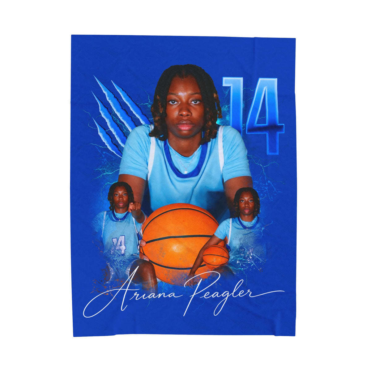 Ariana Peagler 60"-80" Plush Blanket