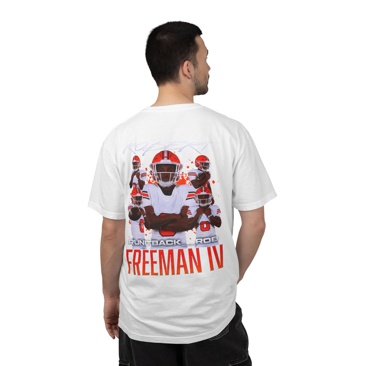 Robert Freeman IV Logo Front & Back Premium Tee
