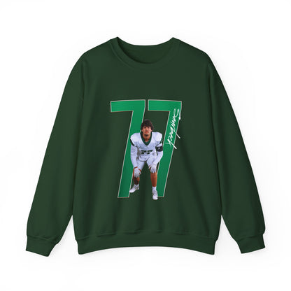 Jacob Saurbeck Player Icon Number Crewneck Sweatshirt