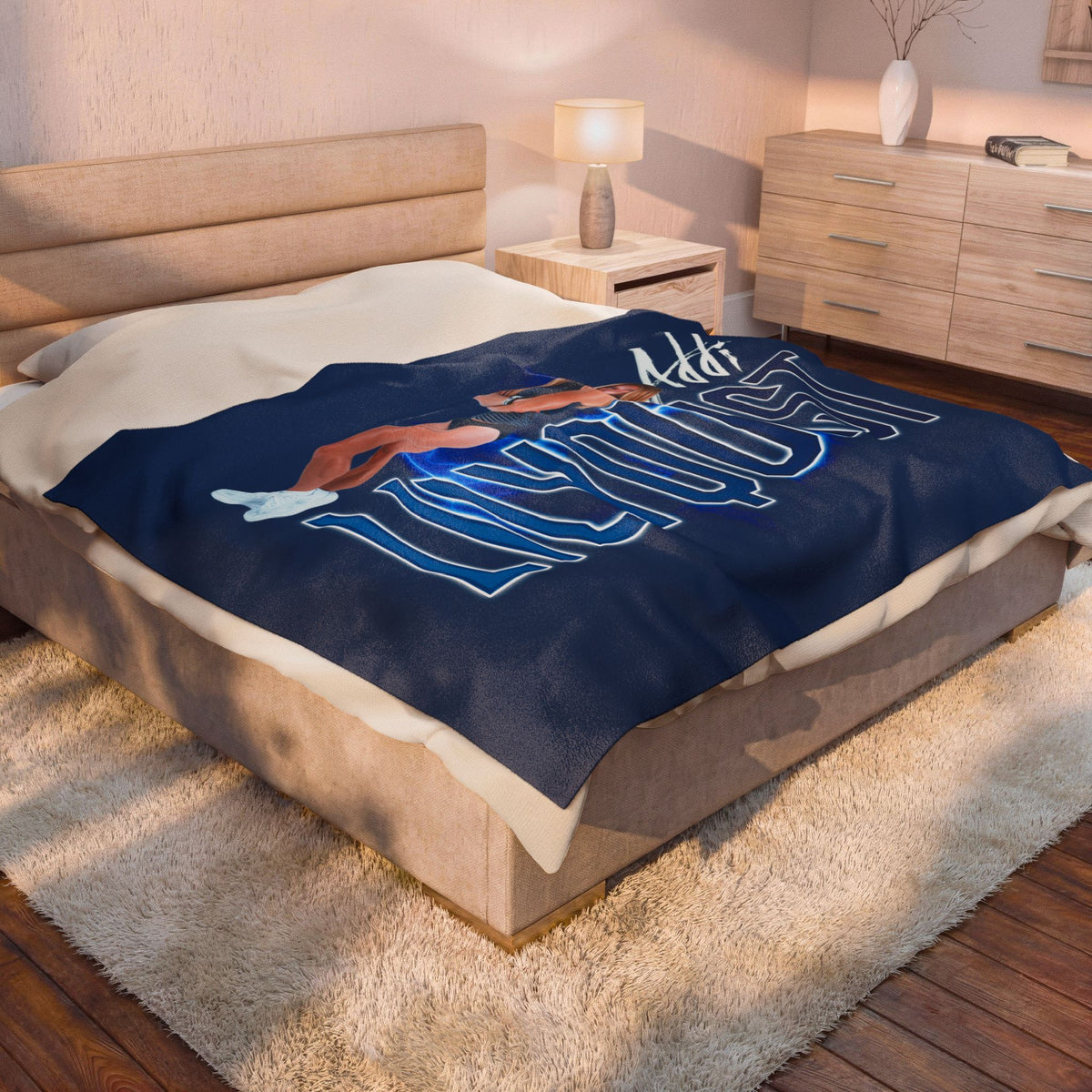 Addi Lilyquist 60"-80" Plush Blanket