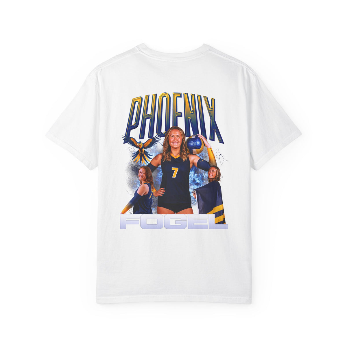 Phoenix Fogel Logo Front & Back Premium Tee