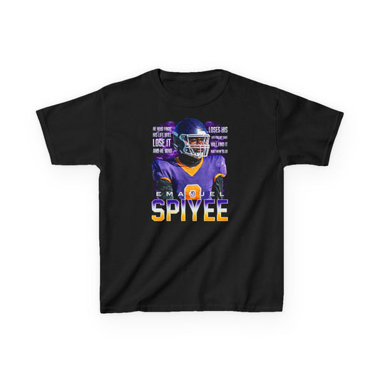 Emanuel Spiyee Featured Quote Kids Tee