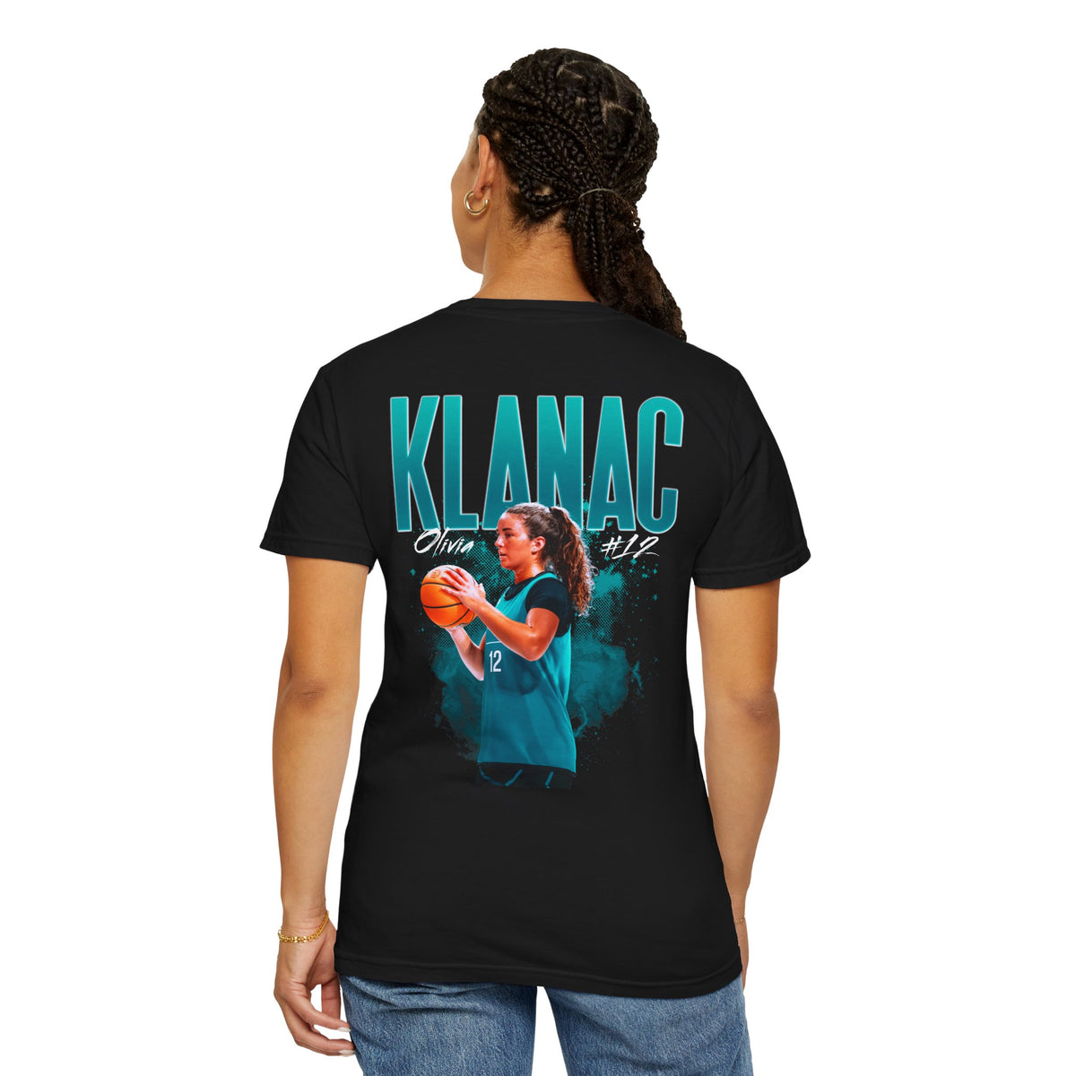 Olivia Klanac Logo Front & Back Premium Tee