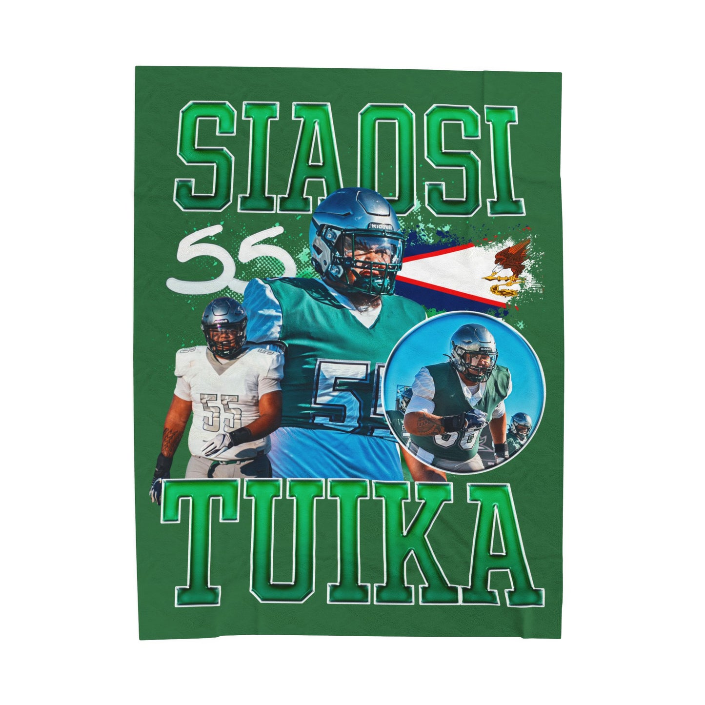 Siaosi Tuika 60"-80" Plush Blanket