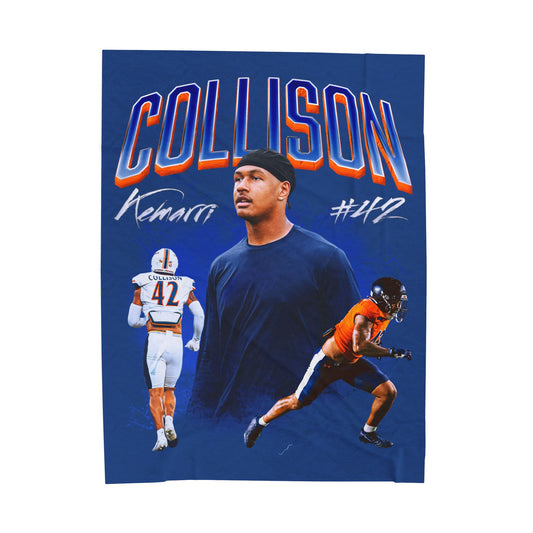 Kemarri Collison 60"-80" Plush Blanket