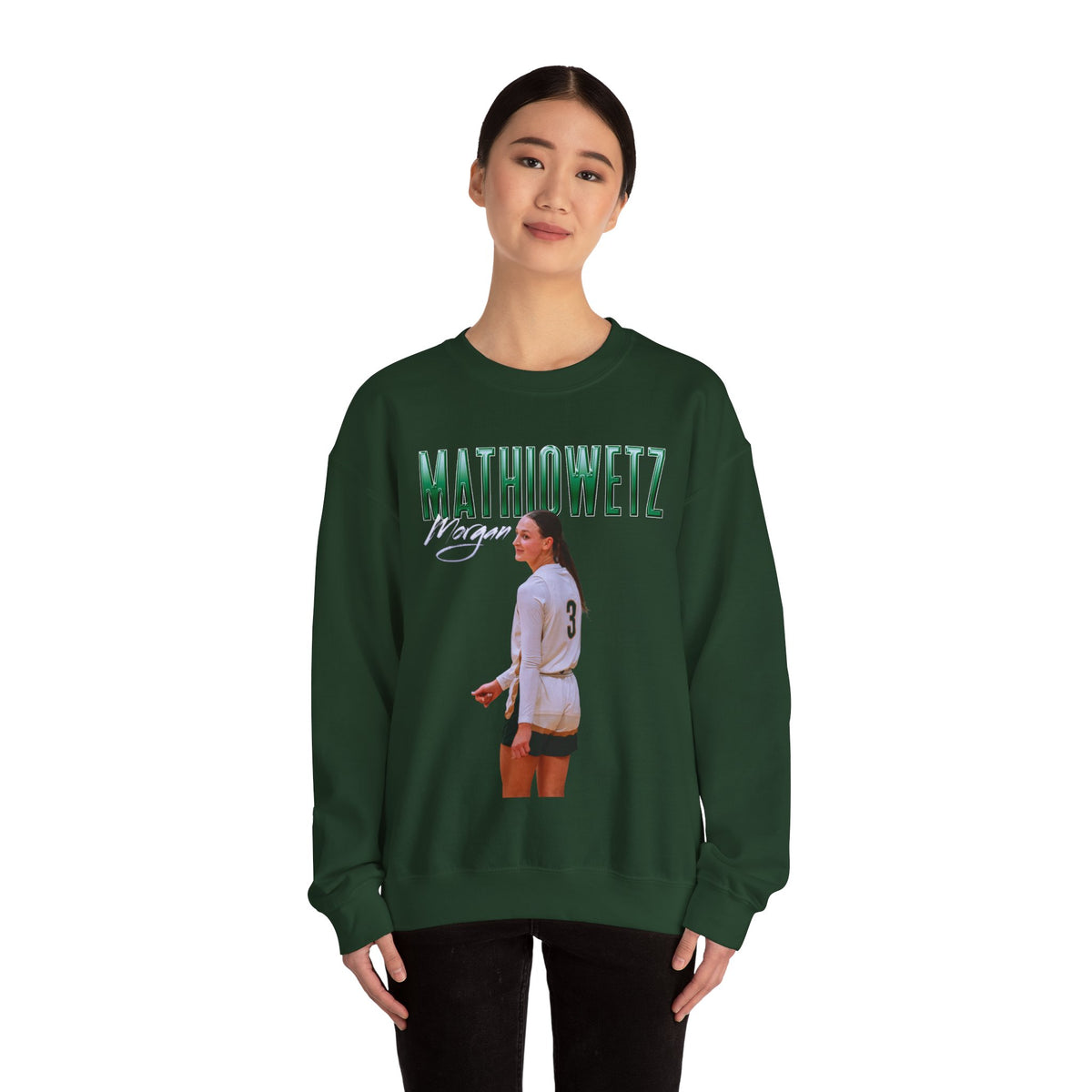 Morgan Mathiowetz Athlete Glory Crewneck Sweatshirt