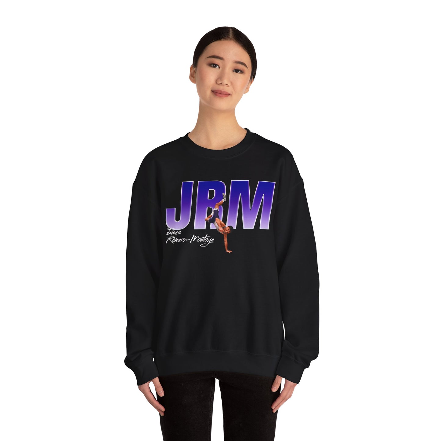 James Romero-Montoya Big Initials Colored Crewneck Sweatshirt