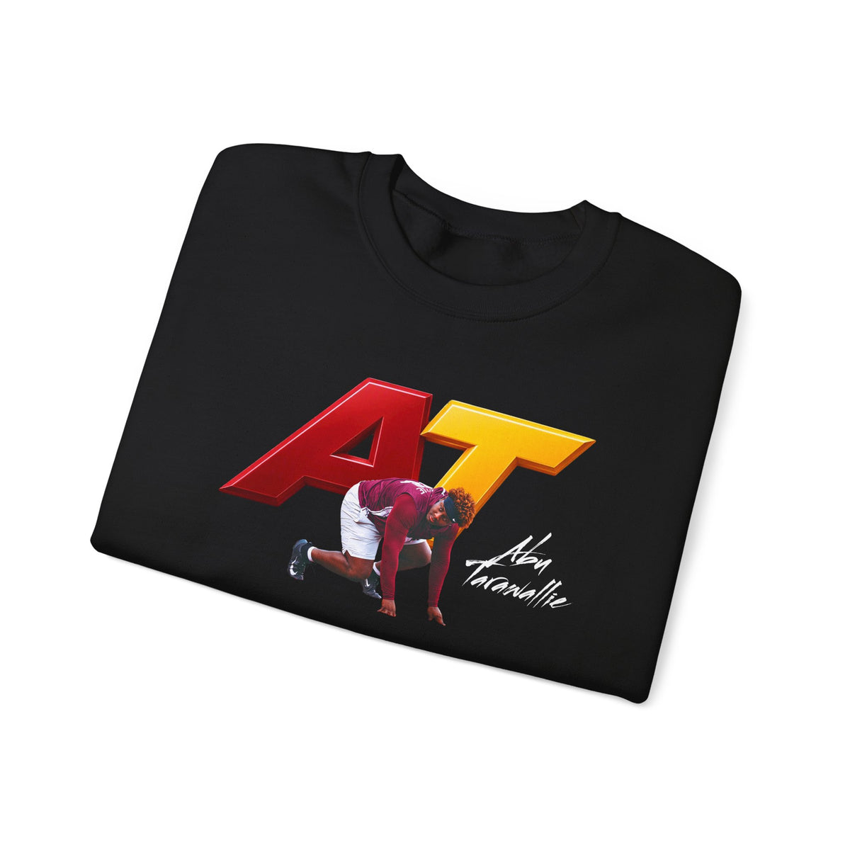Abu Tarawallie Featured Logo Crewneck Sweatshirt