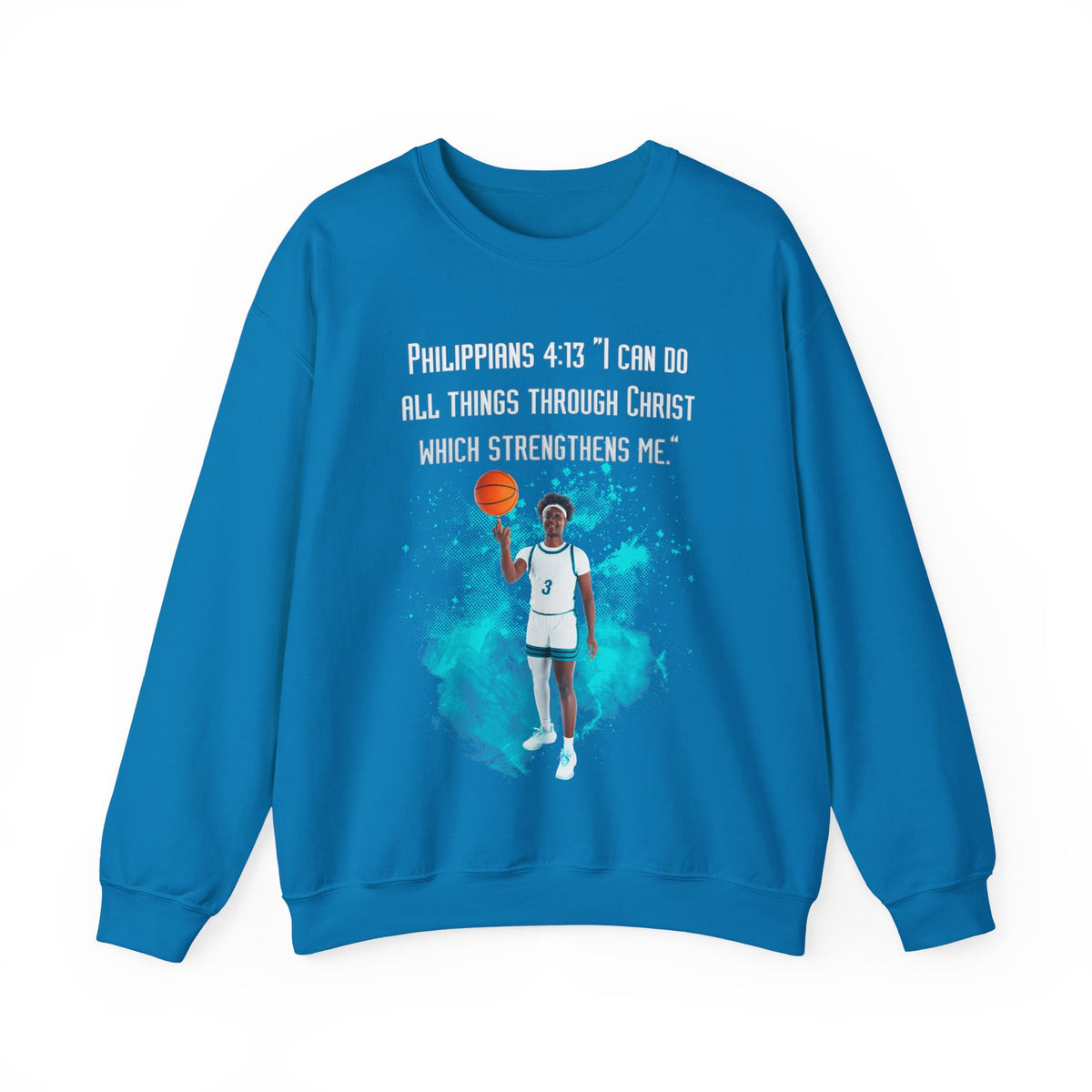 Asia Patin Athlete Quote Crewneck Sweatshirt