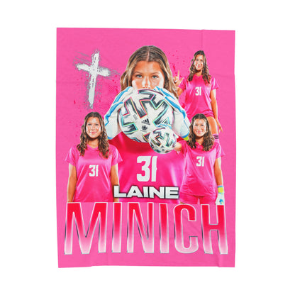 Laine Minich 60"-80" Plush Blanket