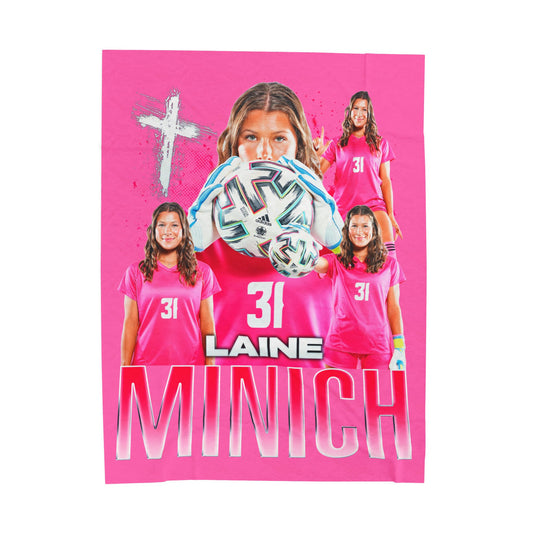 Laine Minich 60"-80" Plush Blanket