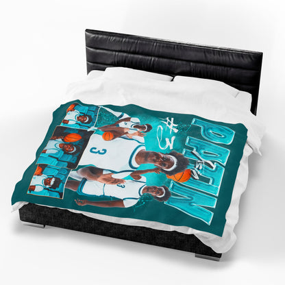 Asia Patin 60"-80" Plush Blanket